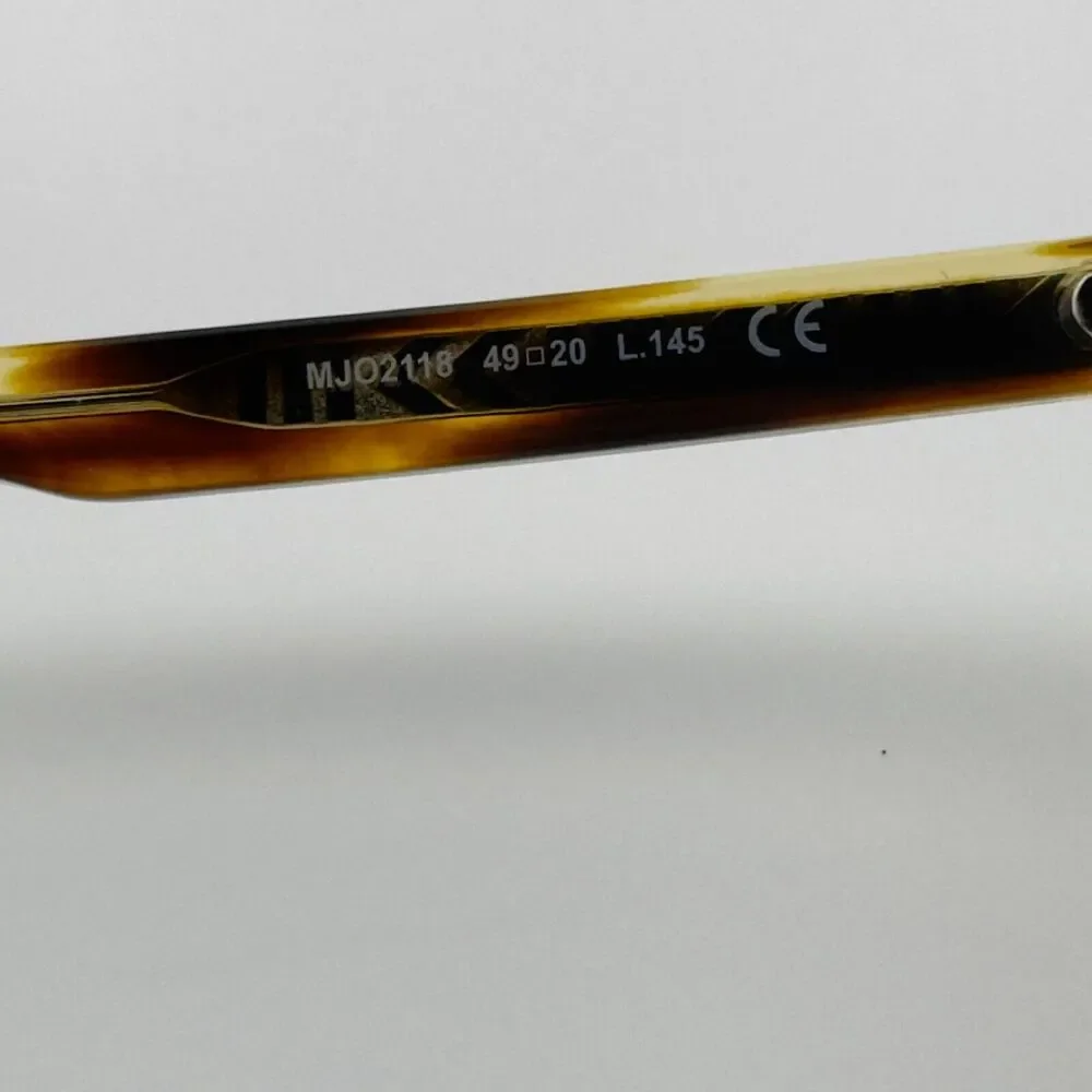Maui Jim MJO 2118-26SP Tortoise Brown Round Eyeglasses Frames 49-20‎ 145 H12357